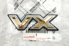 Emblem Logo VX Original Toyota Land Cruiser VX80