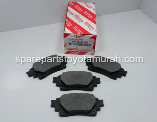 Kampas Rem Belakang Toyota Voxy 2022-2025 [Original]